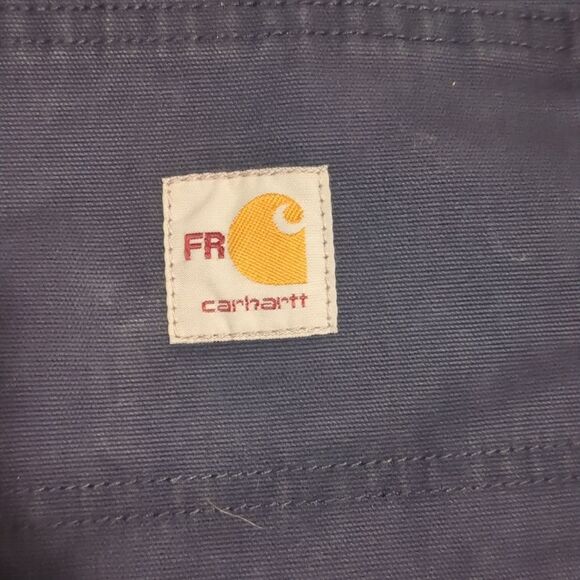 Carhartt Blue Flame Resistant Cargo Pants - Picture 5 of 6